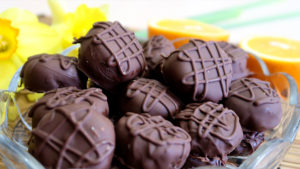 Шоколадные конфеты из арахиса